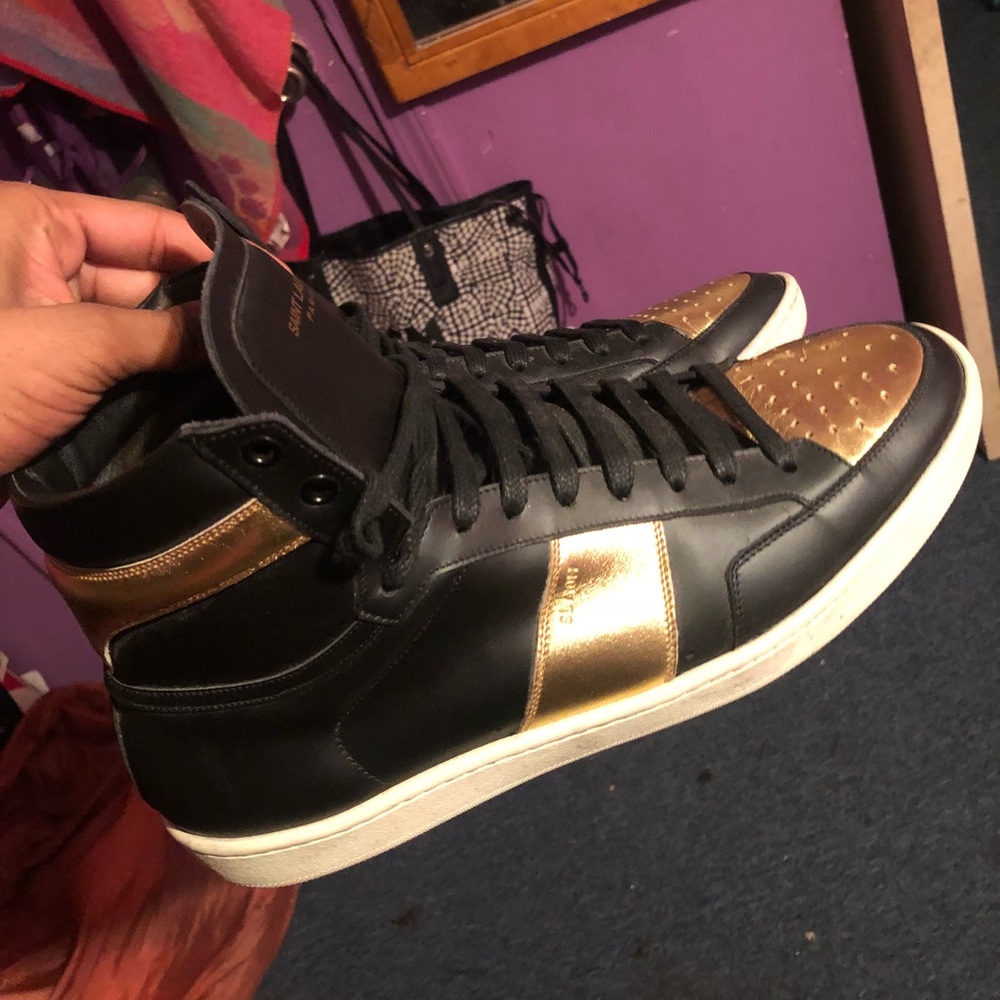 Saint Laurent High Top Sneakers - Picture 5 of 5